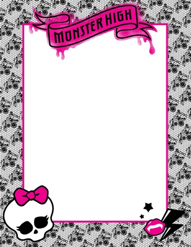 Monster high cornice con foto - cornice,