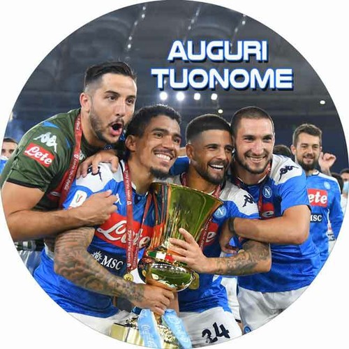 Cialda napoli calcio coppa - napoli,