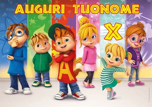Cialda alvin chipmunks - cialda,