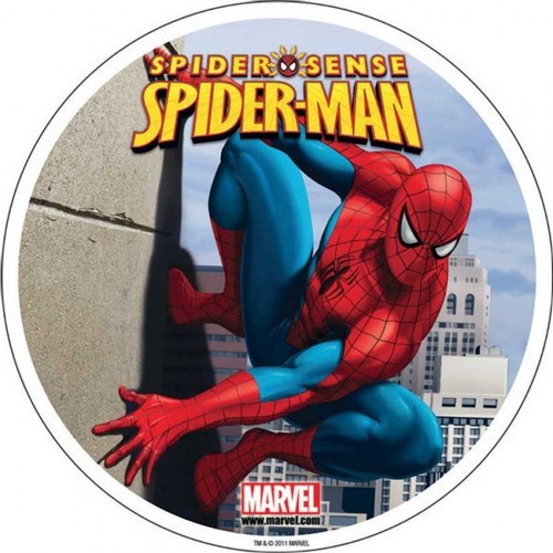 Cialda spiderman decorazione - spiderman,