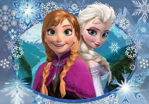 Cialda frozen decorazione - frozen,