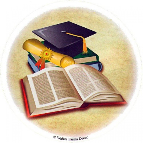 Cialda laurea decorazione - laurea,