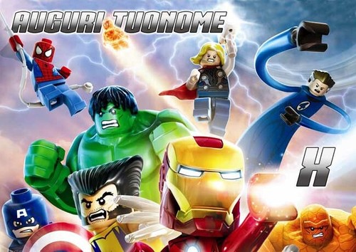 Cialda lego avengers - lego,