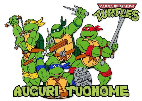 Cialda ninja turtles - ninja,