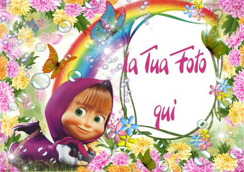 Cialda masha orso - masha, l'orso