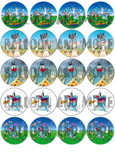 Dischetti cup cake oggy - dischetti,