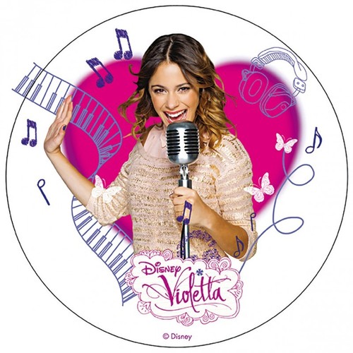 Cialda violetta decorazione - cialda,