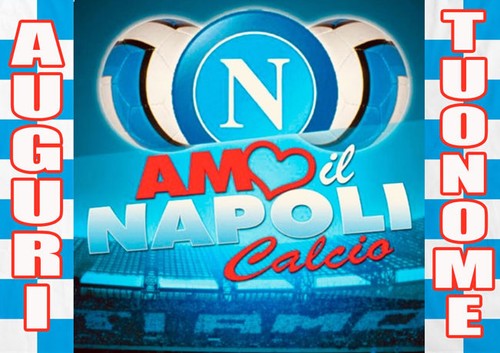 Cialda napoli calcio - cialda,