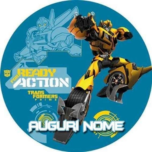 Cialda transformers rotondo - transformers,