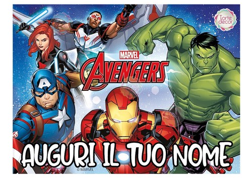 Cialda avengers marvel - a4, con