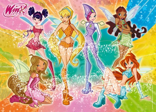 Cialda winx colors decorazione - cialda,