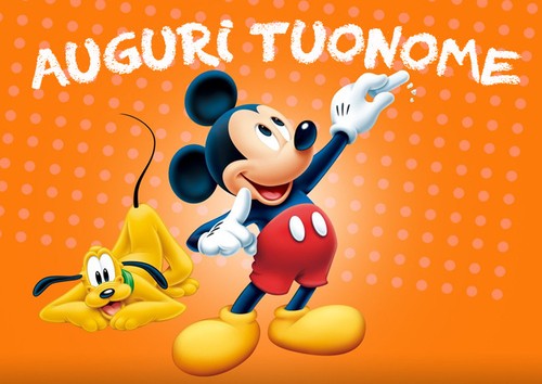Cialda topolino decorazione - cialda,