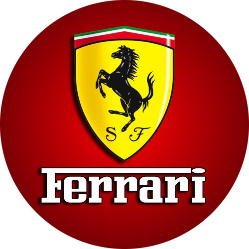 Cialda ferrari logo - ferrari,