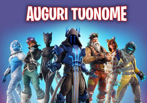 Cialda fortnite decorazione - fortnite,