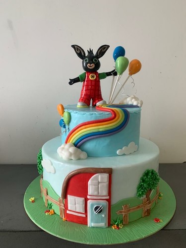 Torta scenografica pasta - in,
